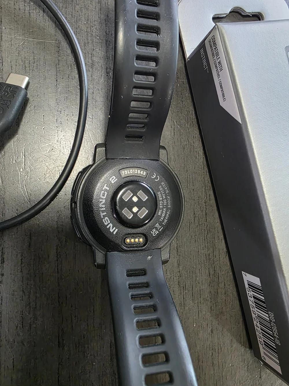 garmin strap long interface
